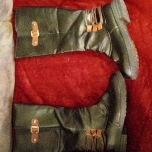 Boots, two very nice coats